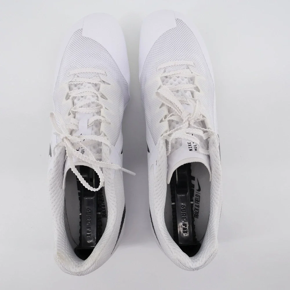 NEW Nike Rival Multi Track Field Spikes White Low Top Mens 11.5